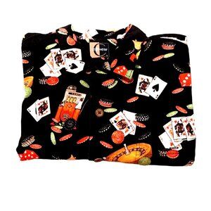 CHILIWEAR Men's Gambler short sleeve shirt SZ M pre-owned